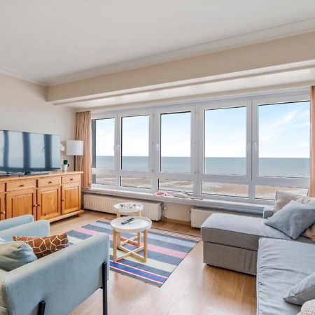 Zonnig Familie App Op Zeedijk Met Zeezicht Voor 6P Apartment Oostende Ngoại thất bức ảnh