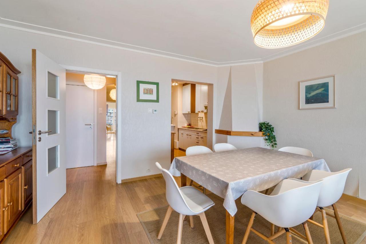 Zonnig Familie App Op Zeedijk Met Zeezicht Voor 6P Apartment Oostende Ngoại thất bức ảnh