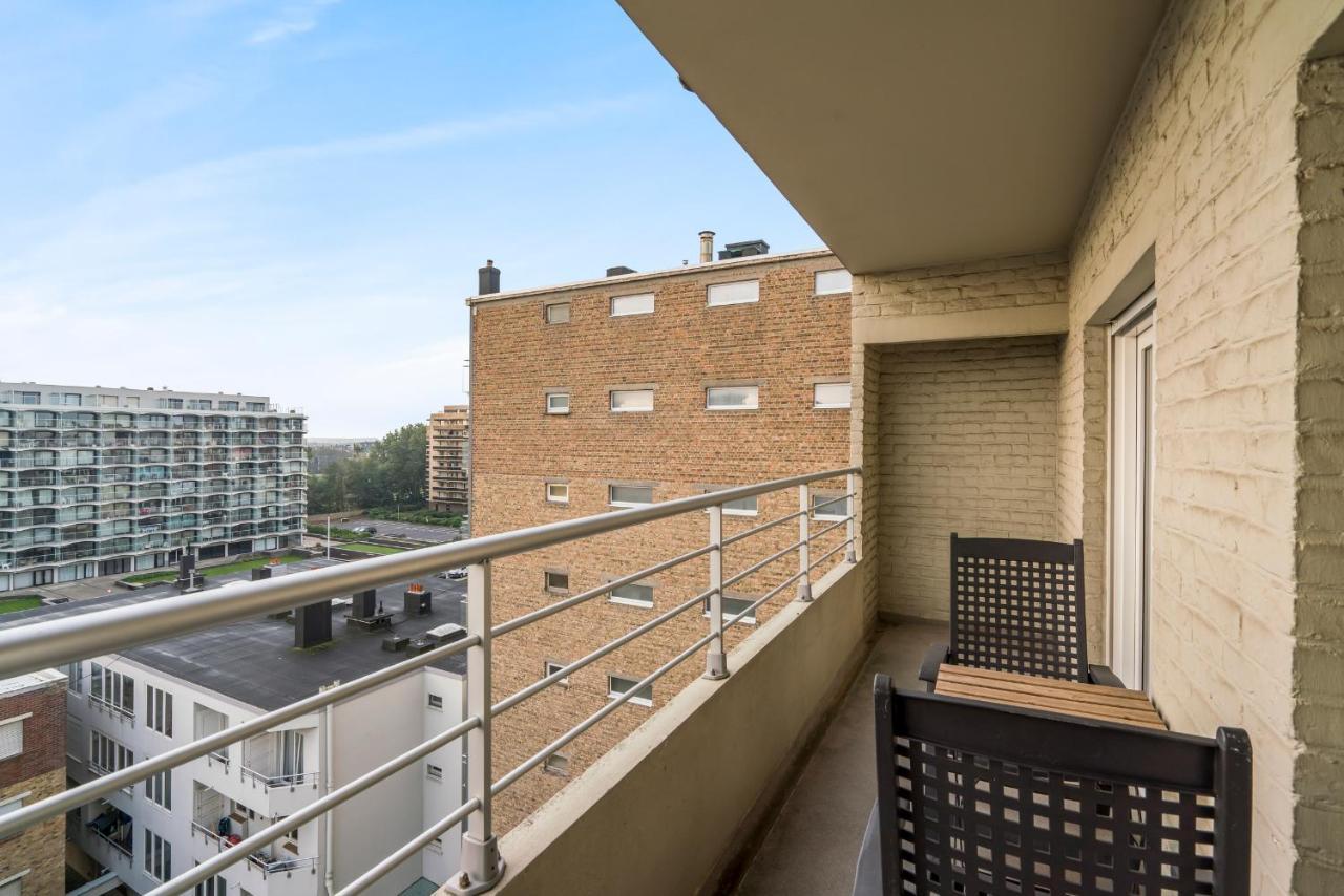 Zonnig Familie App Op Zeedijk Met Zeezicht Voor 6P Apartment Oostende Ngoại thất bức ảnh